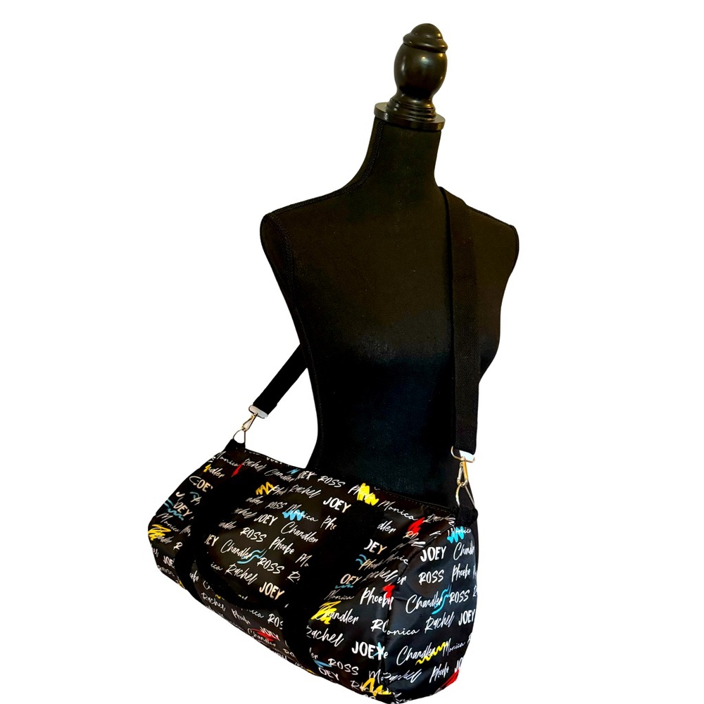 "Friends" Small Duffel Bag - Compact and Trendy Travel Essential